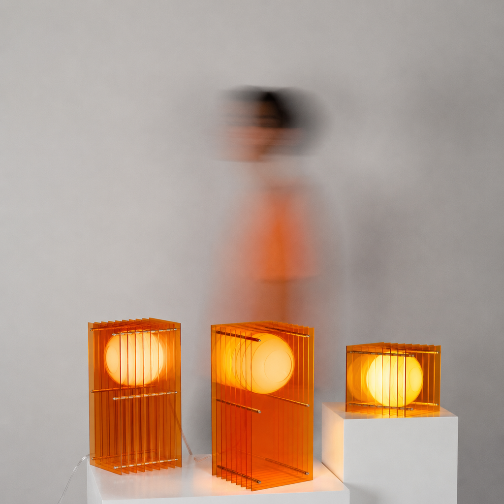 Ripple Lop Lamp