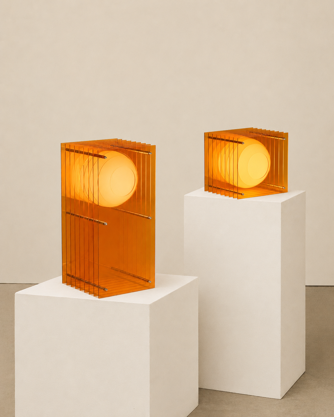 Ripple Lop Lamp