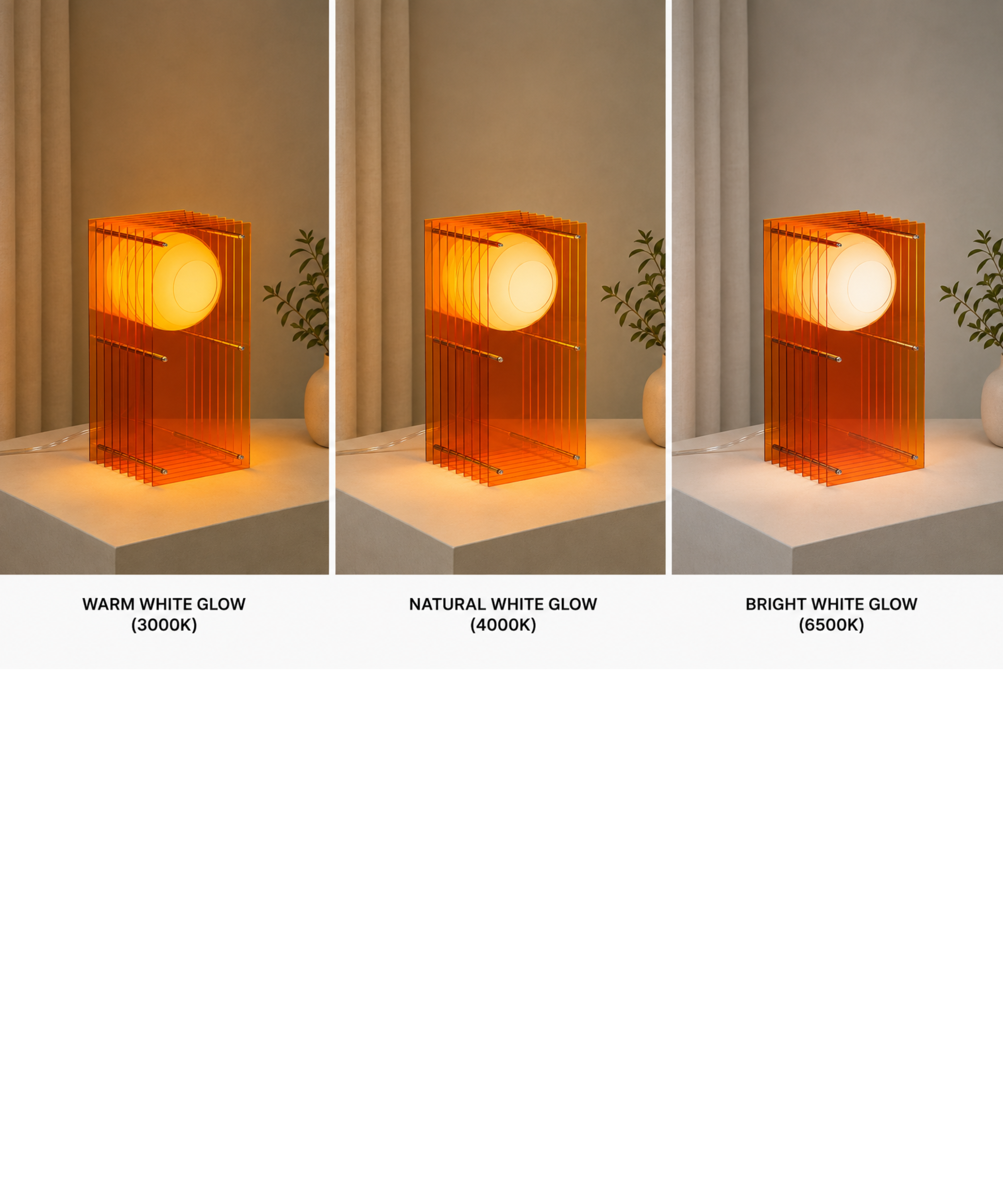 Ripple Lop Lamp